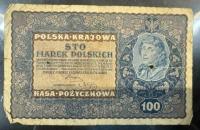 Banknot Polska IIRP 100 Marek Polskich 1919 r. BANKNOT