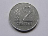 LITWA LIETUVA 2 CENTAI 1991 ROK !!!!!!!!!!!!! 0606