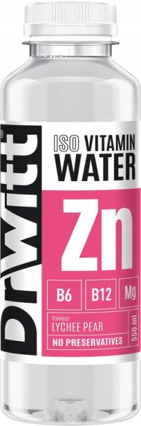 Напиток Dr Witt ISO Vitamin Water личи груша цинк 550ML