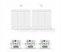 БЕСПРОВОДНОЙ ВЫКЛЮЧАТЕЛЬ СВЕТА С 3 РАДИОЧАСТОТНЫМ ПРИЕМНИКОМ 433 МГЦ 10 А