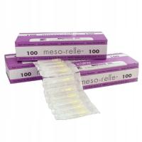 Igły do mezoterapii igłowej MESO-RELLE 31G 0,26 x 6mm 100 SZTUK