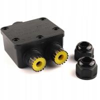 Тройник герметичный кабельный муфта 3piny разъем IP68