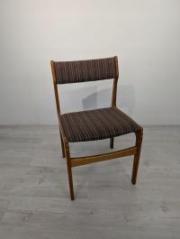 Krzesło duńskich z drewna tekowego lata 60-te proj. Erik Buch