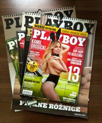 Playboy kolekcja 2018 lipiec październik listopad grudzień +2 x kalendarz