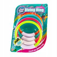 Обручи для дайвинга игрушки для воды бассейна 4шт