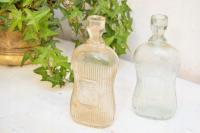 2 х оригинальные старые подписанные бутылки