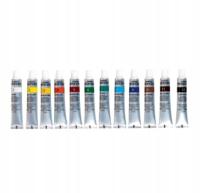 Farby akrylowe 12 sztuk 12 ml Crelando zestaw