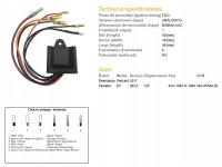 DZE МОДУЛЬ ЗАЖИГАНИЯ CDI YAMAHA DT 125 '82 - '94 (OEM-18G-85540-20) ()