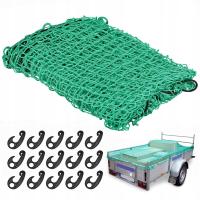 SIATKA ZABEZPIECZAJĄCA ładunek przyczepki przyczepy 2x3m 250x300cm NYLON