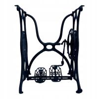 КРАСИВЫЙ СТОЛ, ОСНОВАНИЕ, НОЖКИ ОТ ШВЕЙНОЙ МАШИНЫ HUSQVARNA - ПОСЛЕ РЕМОНТА