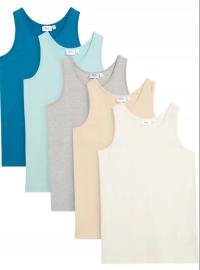 BAWEŁNIANE PODKOSZULKI 5PAK 176-182