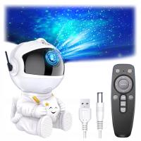PROJEKTOR GWIAZD NIEBA ASTRONAUTA RZUTNIK LED LAMPKA NOCNA DLA DZIECI PILOT