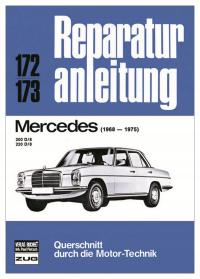 MERCEDES 200D 220D W115 (1968-1975) instrukcja napraw 24h