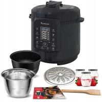 СКОРОВАРКА ЭЛЕКТРИЧЕСКАЯ МУЛЬТИВАРКА КОМБИНИРОВАННЫЙ ПАРОВАРКА 6Л 1000 ВТ 70 КПА