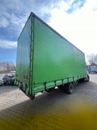 Mercedes Man Daf zabudowa kontener firanka 7.6m