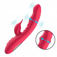 WIBRATOR PREMIUM DLA KOBIET MASAŻER ŁECHTACZKI I PUNKTU G 3 SILNIKI