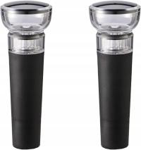 Korek Próżniowy do wina zatyczka do butelek z pompką 2 sztuki