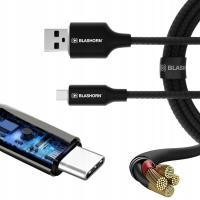 Быстрое зарядное устройство USB C кабель длиной 1,8 м для Samsung быстрая зарядка оплетка