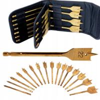 Плоские лопастные сверла для дерева 16шт