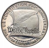 USA, dolar 1987 S, 200.lecie Konstytucji