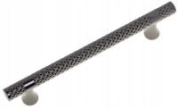Ручка для мебели Reling ROYAL 128 мм черная вспышка