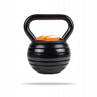Регулируемая гиря нагрузка домашняя тренировка вес-GymBeam 4,5-18 кг