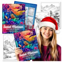 Kolorowanka Dla Dorosłych Antystresowa Świat Marzeń 50 Piękne Ilustracje