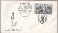 DDR 1957 st.Berlin, poczta dyliżans, 150 lat przewozu pocztowego w Berlinie