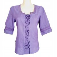 Средневековая блузка с коротким рукавом