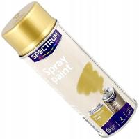 FARBA ZŁOTY POŁYSK 400ML LAKIER W SPRAYU AKRYLOWY