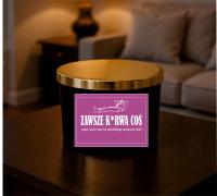 Świeca sojowa z oryginalnym napisem,Prezent !! Ja nie mówię że zawsze