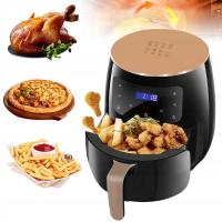 WIELOFUNKCYJNY AIR FRYER 6L DO RYB STEKÓW I PIZZY SZYBKIE PROSTE GOTOWANIE