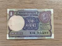 Indie - 1 rupia - aUNC