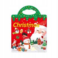 Naklejki wielokrotnego użytku Książka ze scenami Naklejki z możliwością zmiany położenia Styl wielokrotnego użytku D