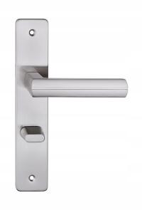 KLAMKA DRZWIOWA VIVA 72MM WC KOLOR NIKIEL