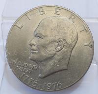 LIBERTY DOLLAR EISENHOWER DZWON 1976