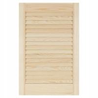 Дверь ажурная передняя деревянная Сосновая 60,6 х 39,4 см