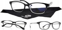 Okulary korekcyjne Optizon +3,5 owalne plastikowe do czytania UV400