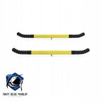 ZESTAW DWÓCH BUZZ BAR Wędkarskich KARPIOWY 60CM Podpórka ROD POD 2X