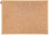 Пробковая доска в деревянной раме 60-80 см коричневый