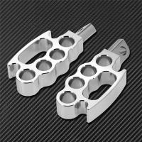 Podnóżki CUSTOM Harley Chopper CHROM Bobber vintage Aluminiowe OLD SCHOOL