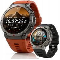 SMARTWATCH МУЖСКОЙ GPS ЧАСЫ ВОДОНЕПРОНИЦАЕМЫЙ IP69K МЕНЮ EN ЗВОНКИ AMOLED СПОРТ