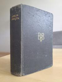 1950 r. Biblia Święta to jest całe Pismo Święte Starego i Nowego Testamentu