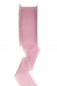 WSTĄŻKA SZYFONOWA 40mm/10m LILIOWY Wianki, Dekoracje, Boże Narodzenie