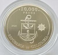 Kolumbia 10 000 Peso 2023 200. Bitwa na jeziorze Maracaibo Mennicza (UNC)