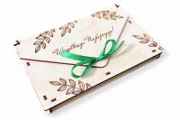 Подарочная коробка конверт для денег День рождения именины подарок сувенир