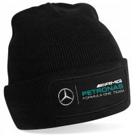 Теплая зимняя шапка MERCEDES AMG F1 TEAM подарок