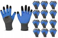 RĘKAWICZKI ROBOCZE rękawiczki lateksowe PODWÓJNY LATEX 12 PAR XL-10
