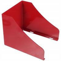 OSŁONA ZABEZPIECZAJĄCA PRZYCISK ALARMOWY ZEWNĘTRZNY, METALOWA, CZERWONA