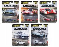HOT WHEELS PREMIUM Circuit Legends CAR CULTURE zestaw 5 samochodów